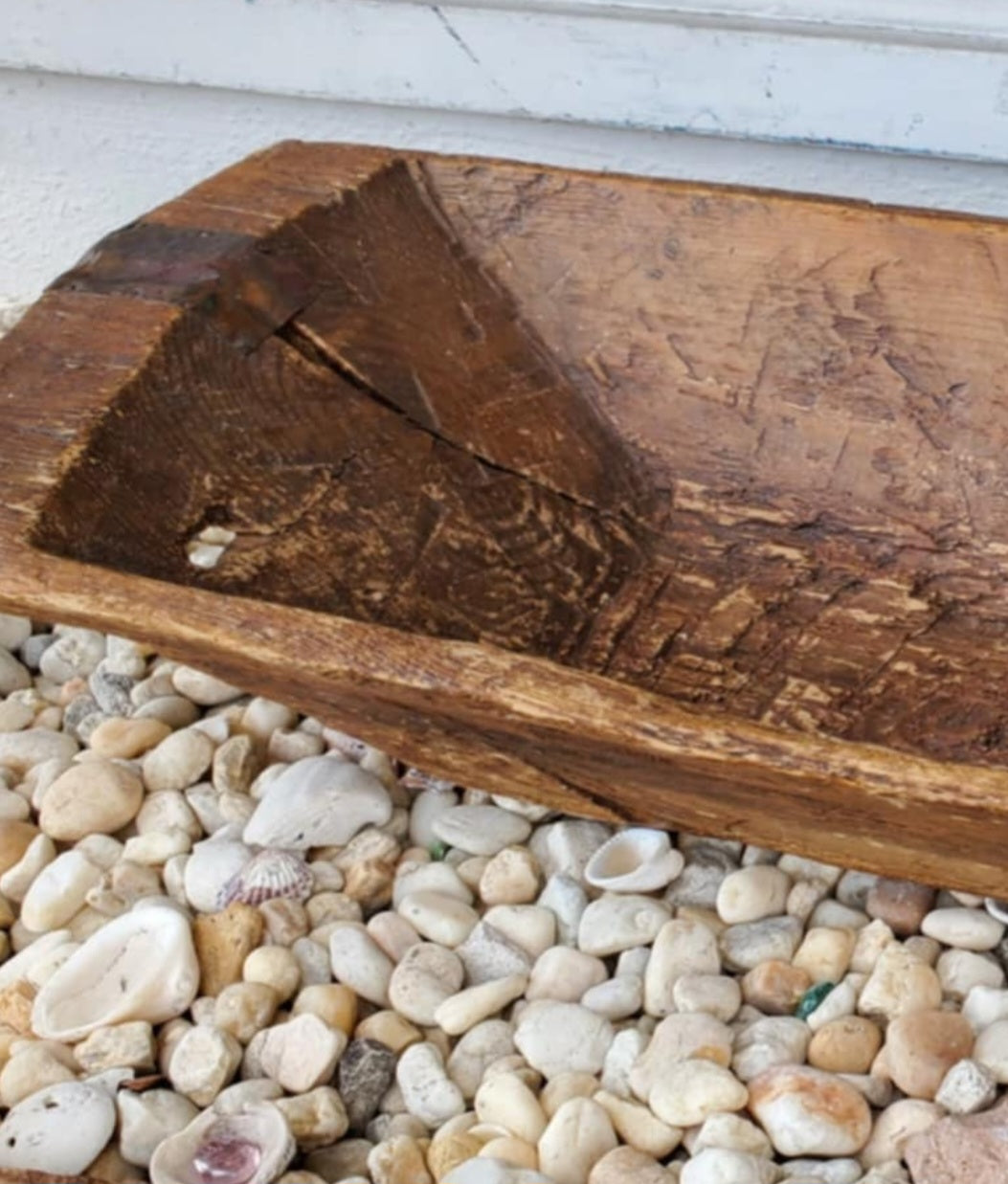 Antique Wood Trencher/ Antique Dough Bowl