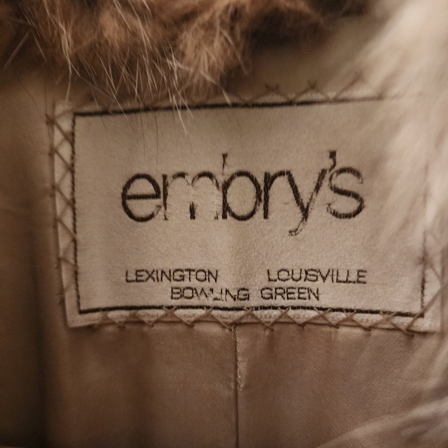 Embry's Vintage Fur Coat